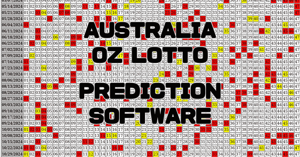 Australia Oz Lotto Prediction software