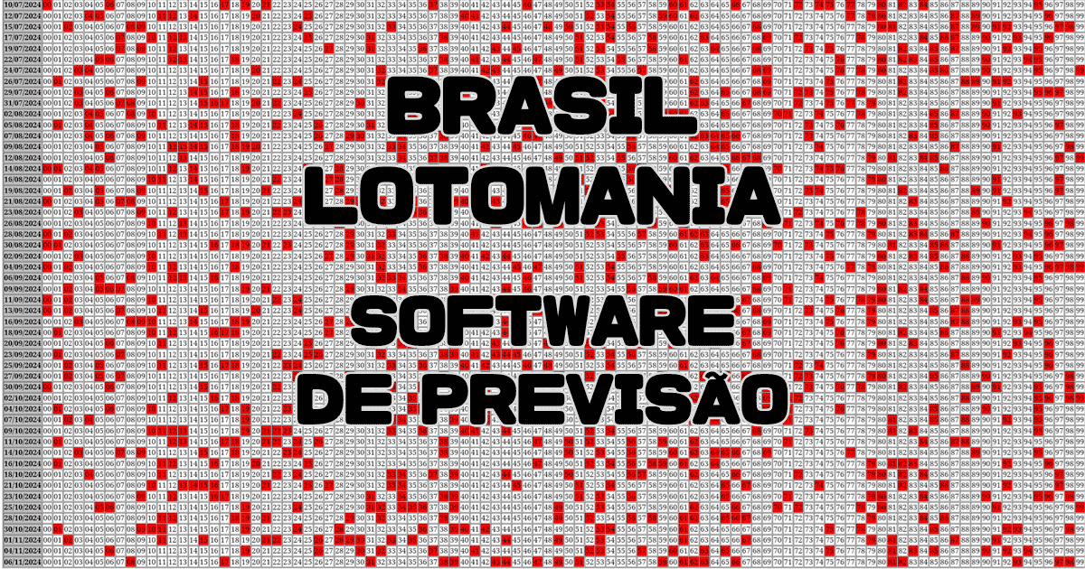 Software de previsão LOTOMANIA