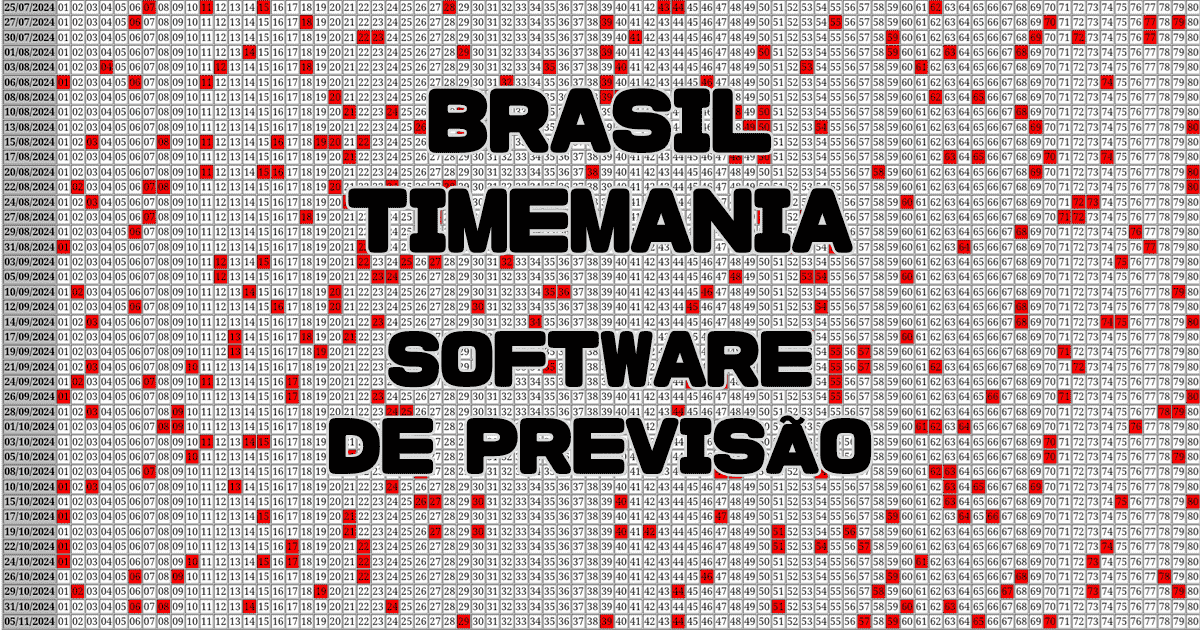 Software de previsão TIMEMANIA