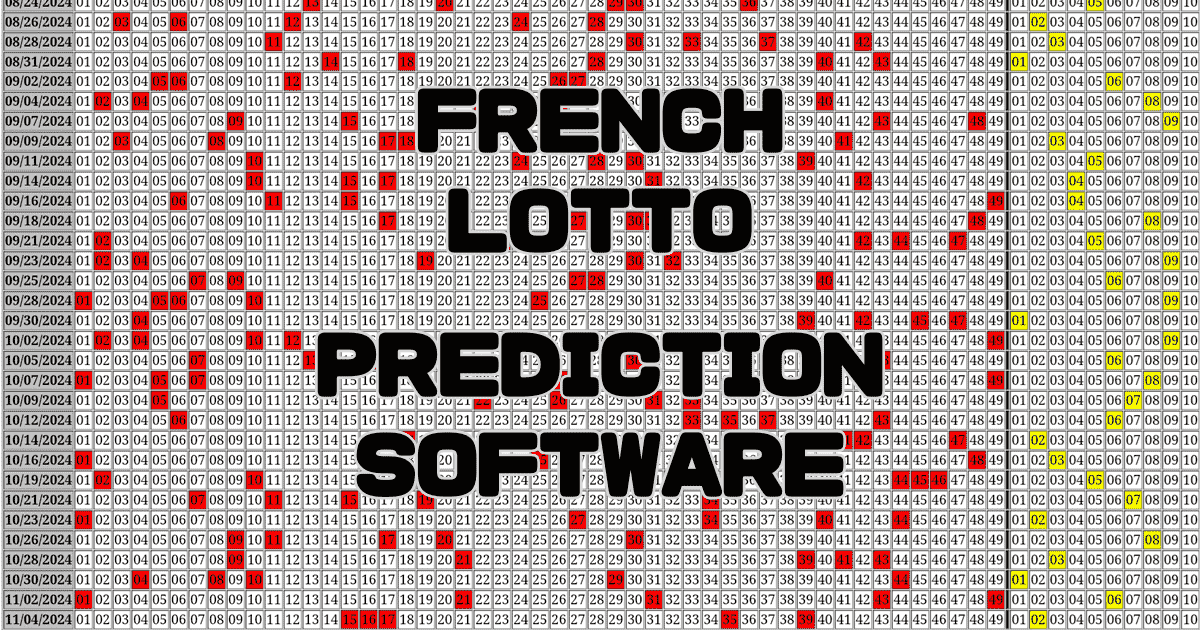 French Loto Prediction software