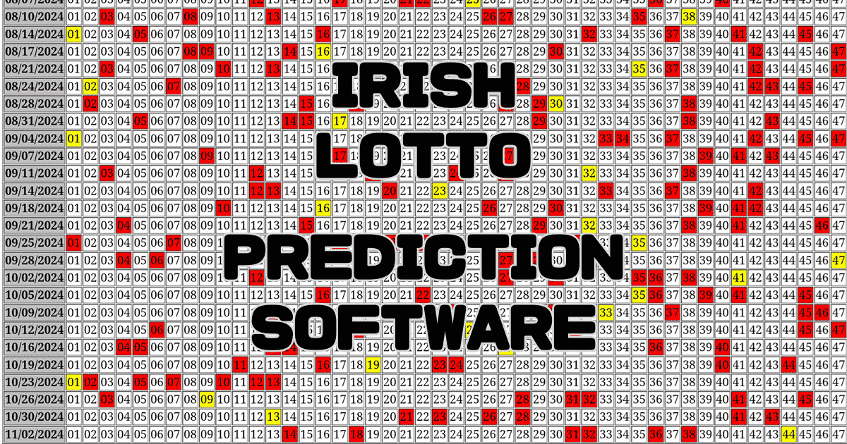 Irish Lotto Prediction software