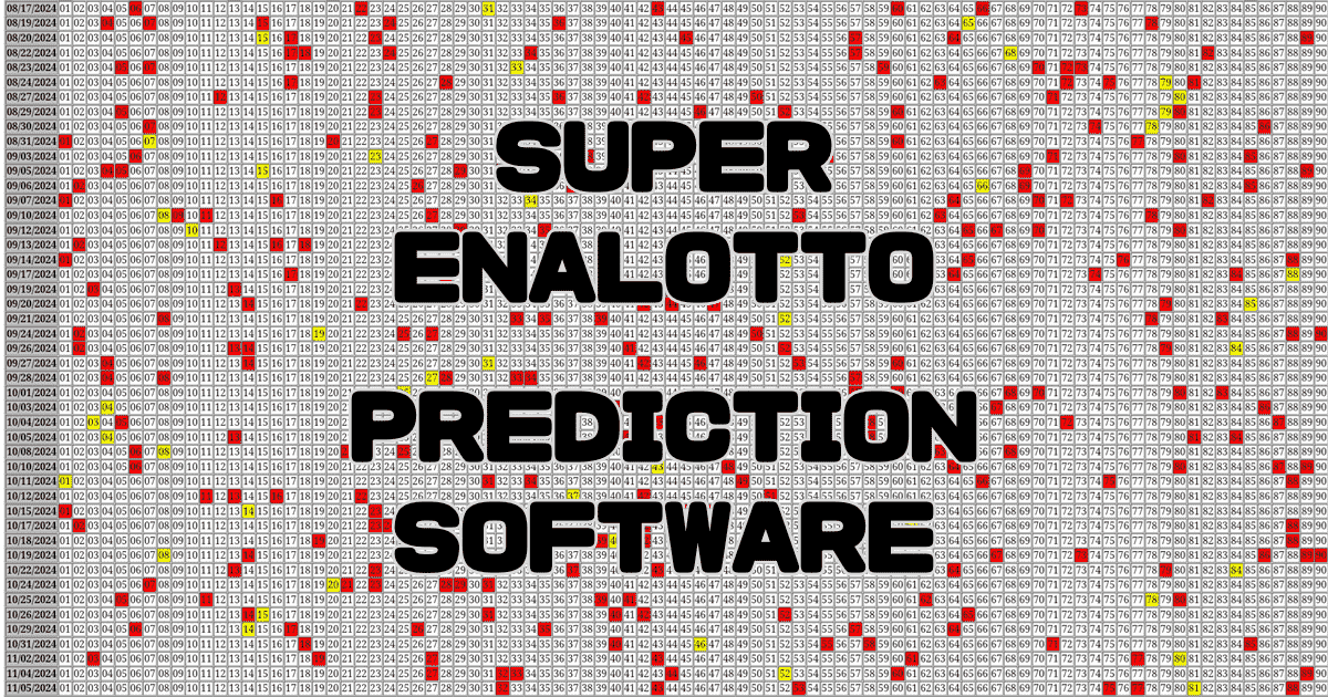 SuperEnalotto Prediction software