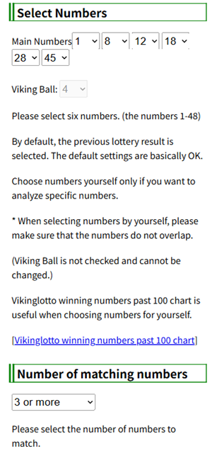 Vikinglotto software