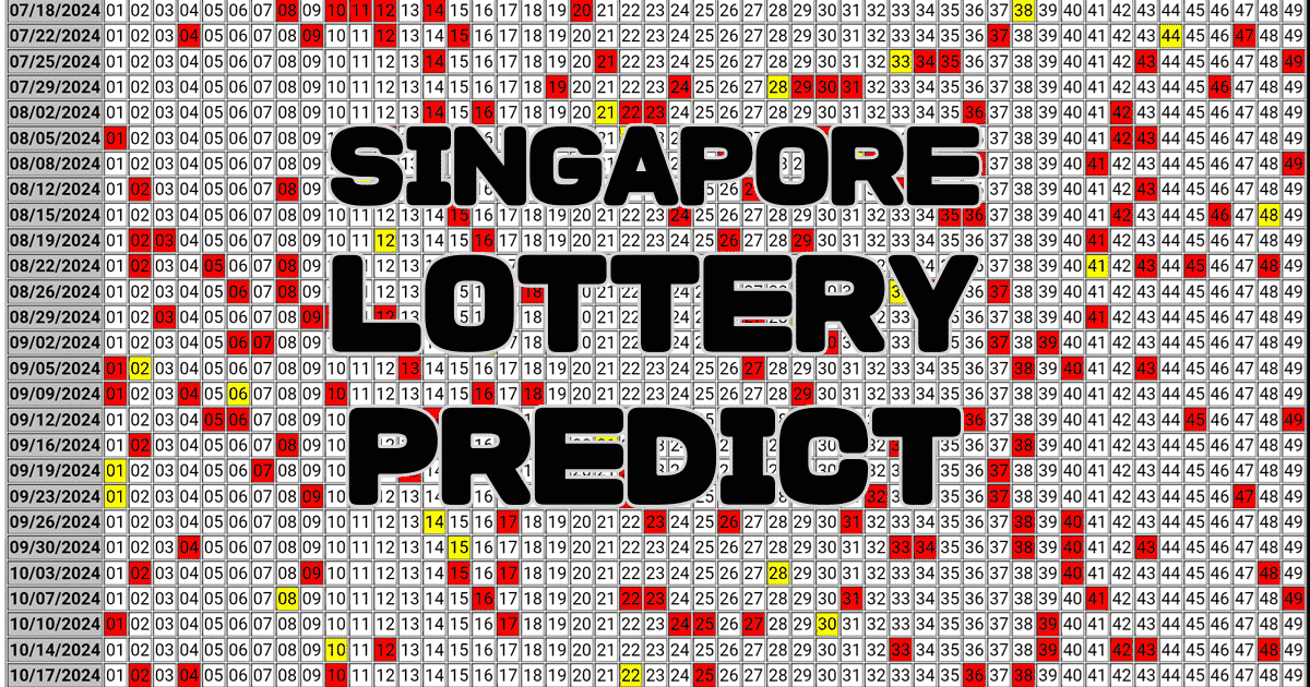 Singapore Lottery Predict