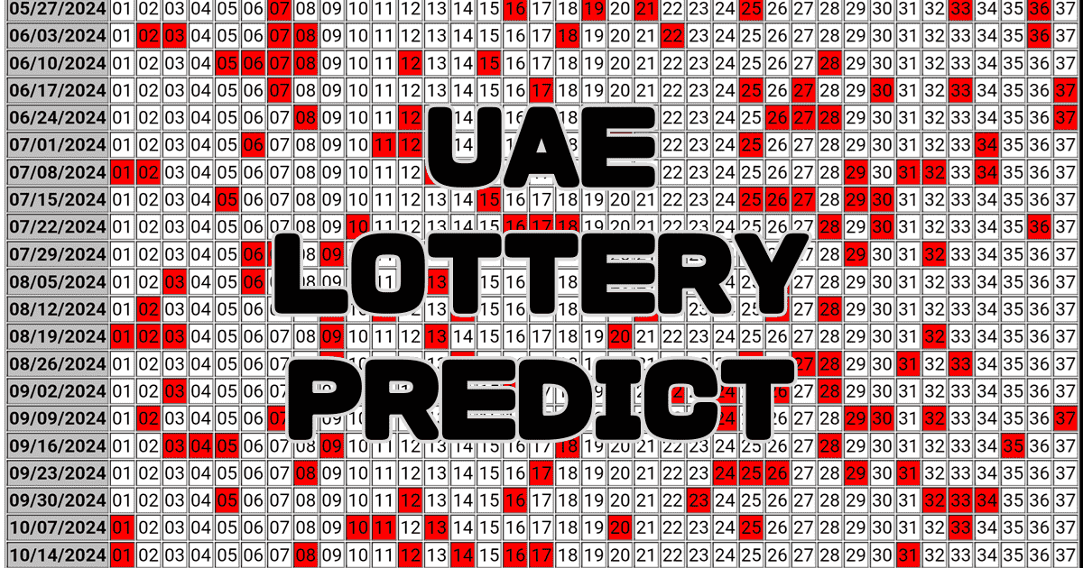 UAE Lottery Predict