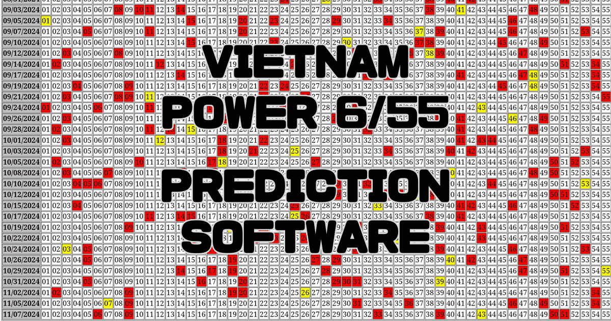 Vietnam Power 6/55 Prediction software