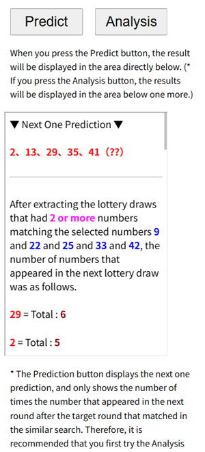 South Africa PowerBall PLUS example