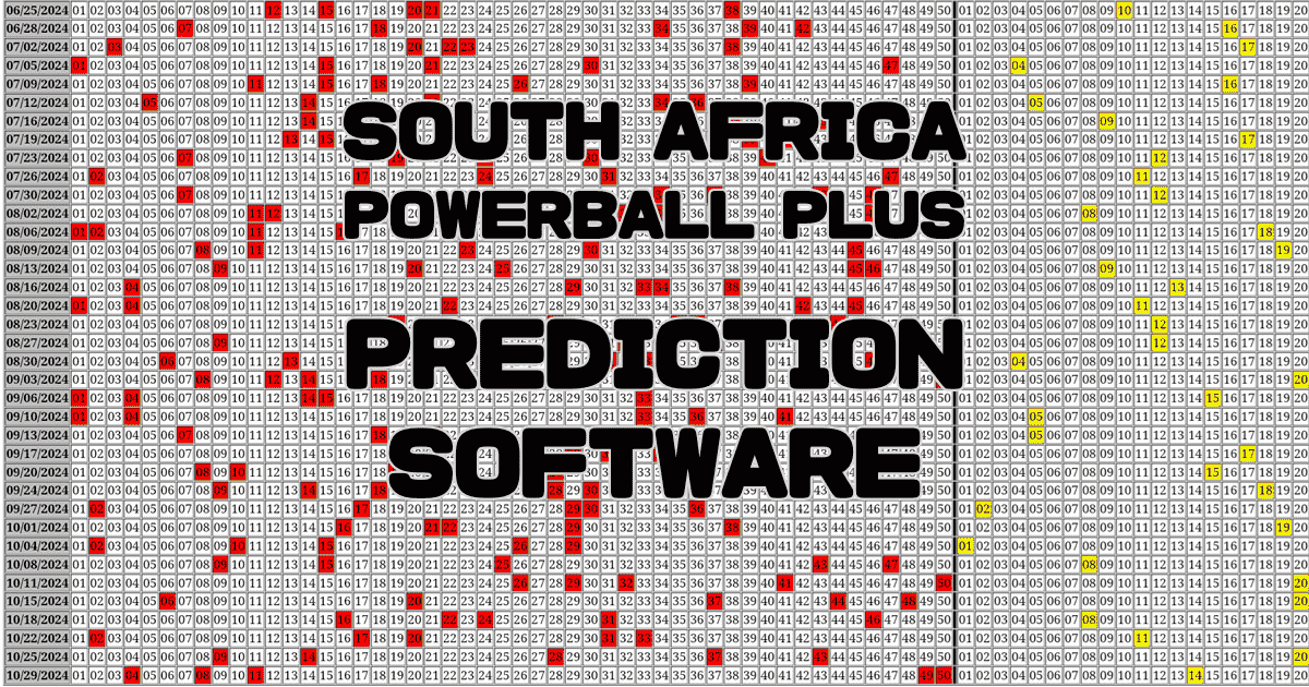 SA PowerBall PLUS Prediction software