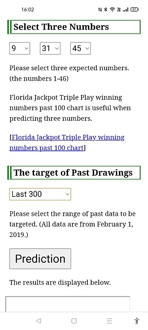 Florida Jackpot Triple Play software