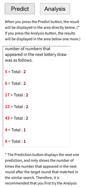 Lotto America example