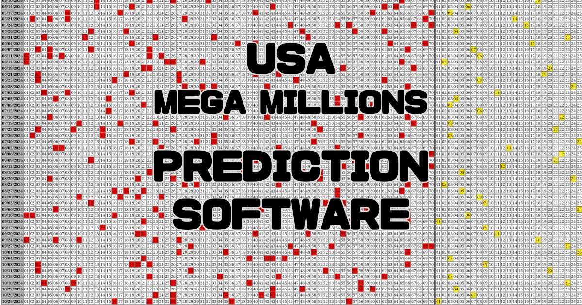 USA Mega Millions Prediction software