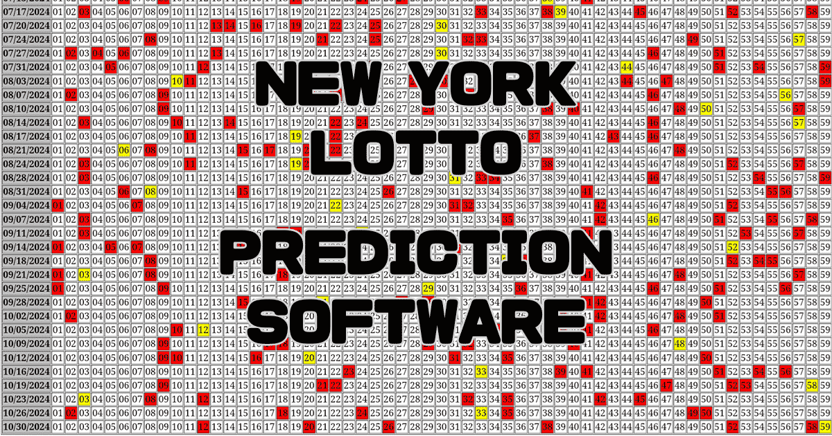 New York Lotto Prediction software