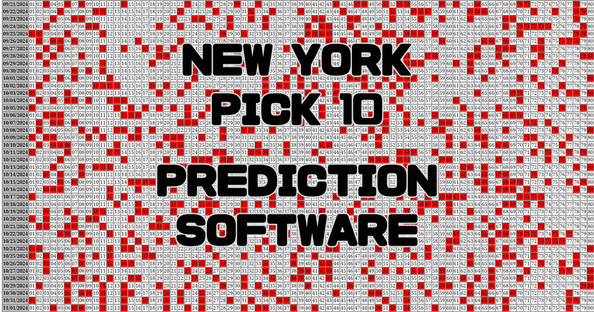 New York Pick 10 Prediction software