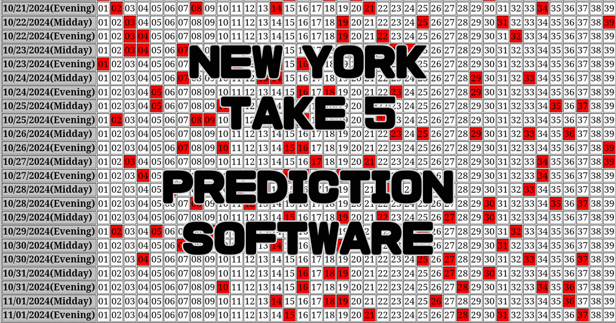 New York Take 5 Prediction software