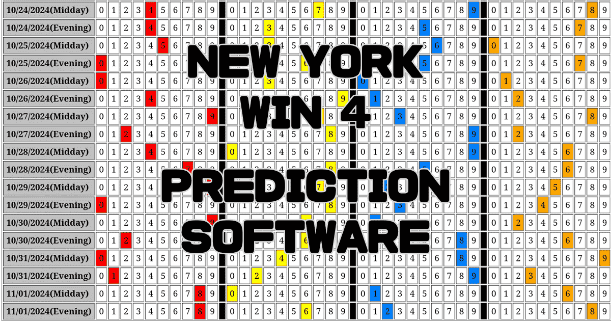 New York Win 4 Prediction software